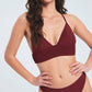 Smocking Padded Bikini Top