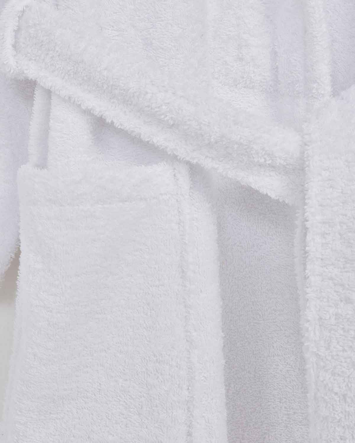 Cotton Bathrobe - White