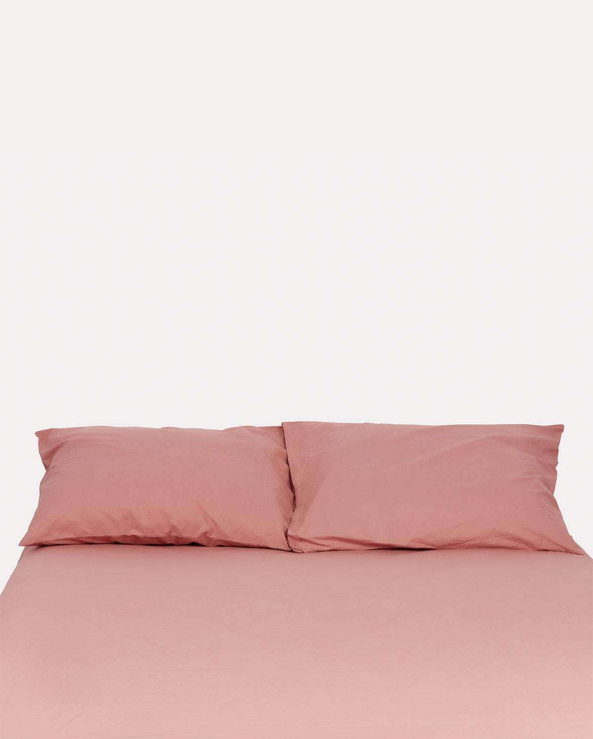 Classic Percale Pillowcase 2pcs-Peach