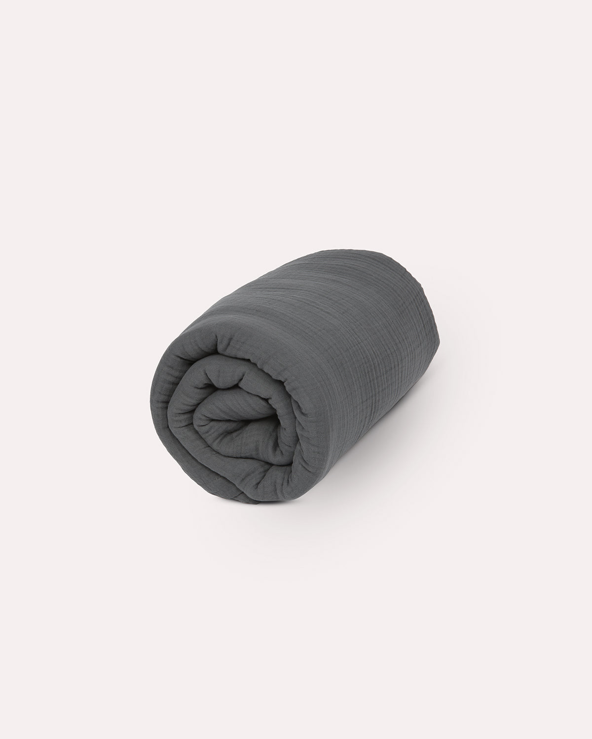 Mollis Muslin Cotton Blanket - Anthracite