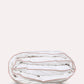Classic Percale - Core Bedding Set - White with Peach Piped Edge