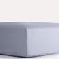 Lavish Sateen Fitted Sheet - Dark Grey - Ocoza