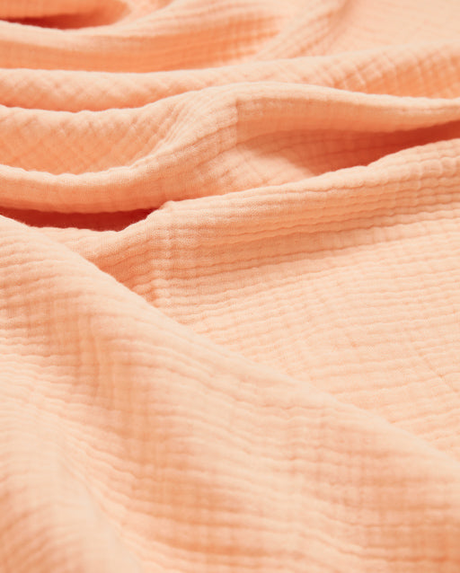 Organic Muslin Baby Blanket - Salmon - Ocoza