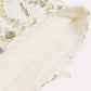 Eucalyptus Muslin Organizer Bag - White & Mint - Ocoza