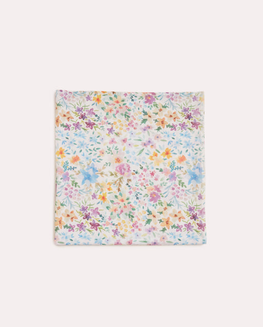 Watercolour Floral Muslin Baby Cloth - Mixed Colours - Ocoza