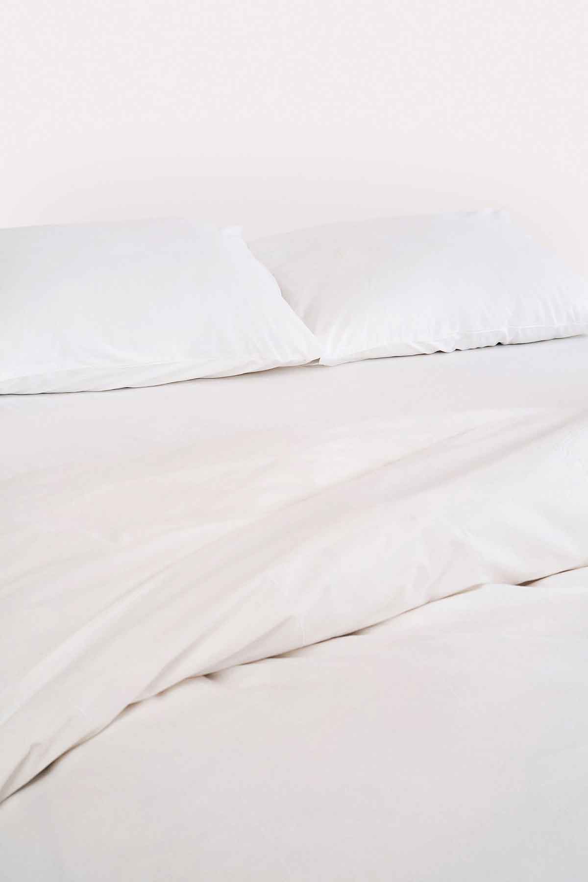 Classic Percale Duvet Cover - White