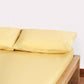 Lavish Sateen Fitted Sheet - Gold