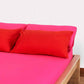 Lavish Sateen Fitted Sheet - Fuchsia