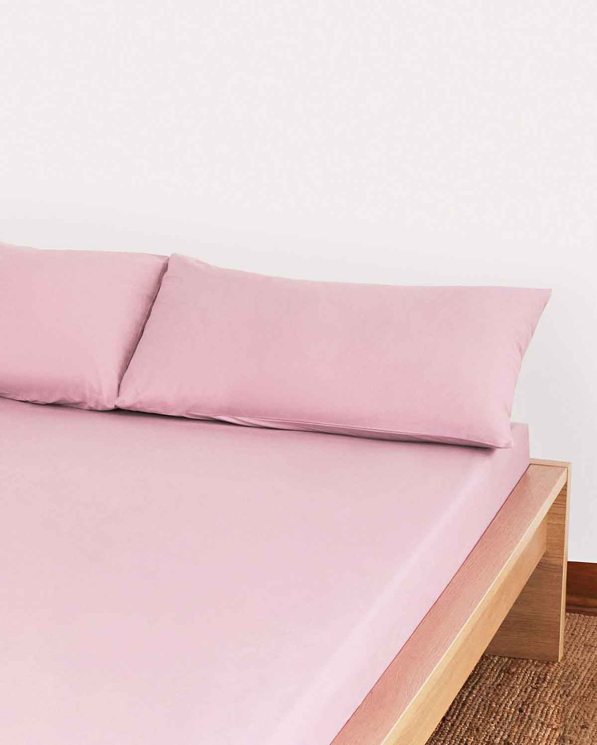 Classic Percale - Core Bedding Set - Pink