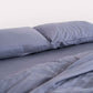 Sateen Stripe - Duvet Cover Set - Dark Grey