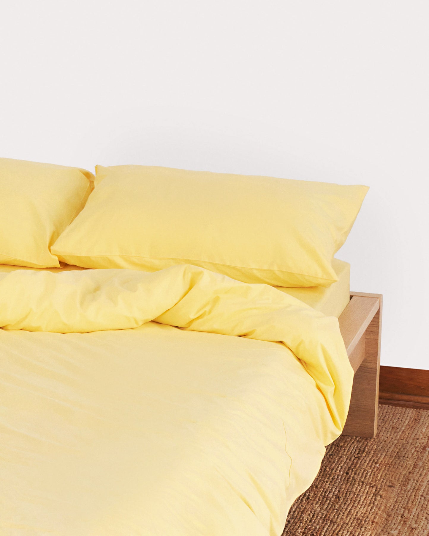 Classic Percale - Duvet Cover Set - Yellow