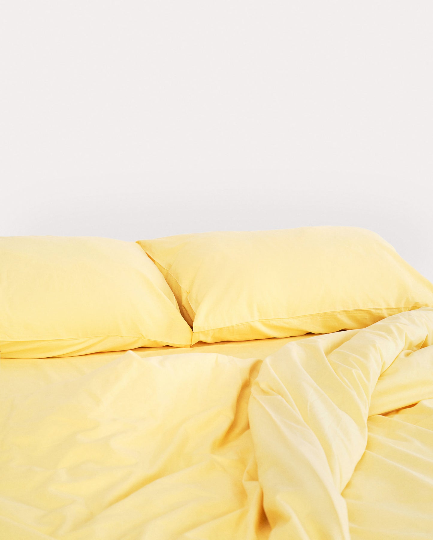 Classic Percale Pillowcase 2pcs - Yellow