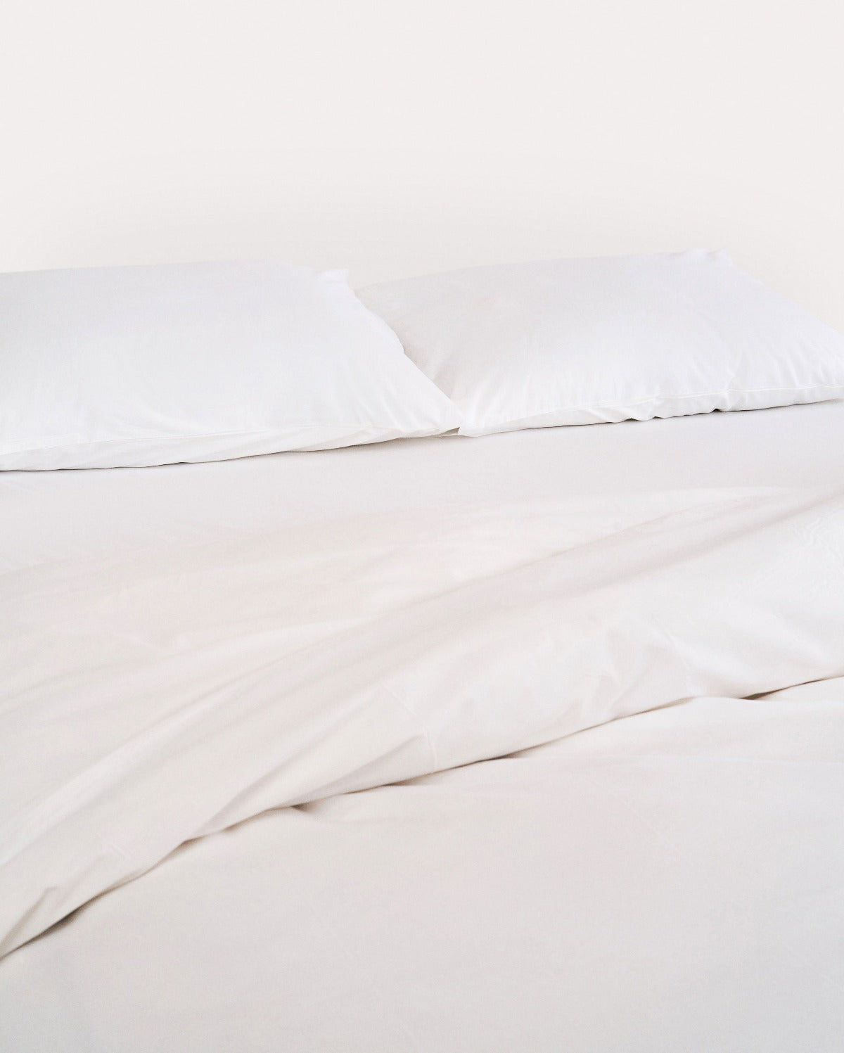 Classic Percale - Duvet Cover Set - White