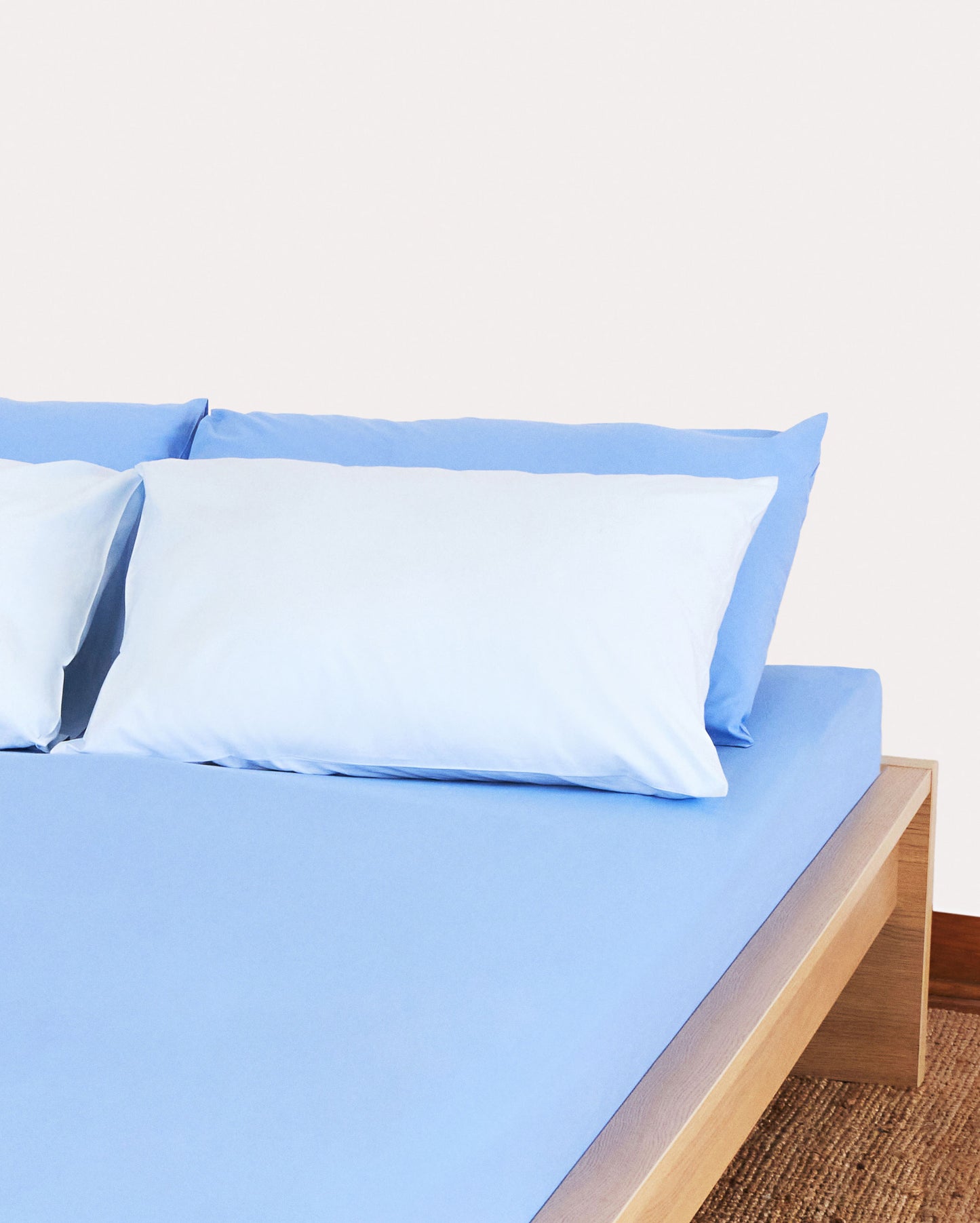 Classic Percale Pillowcase 2pcs - Light Blue