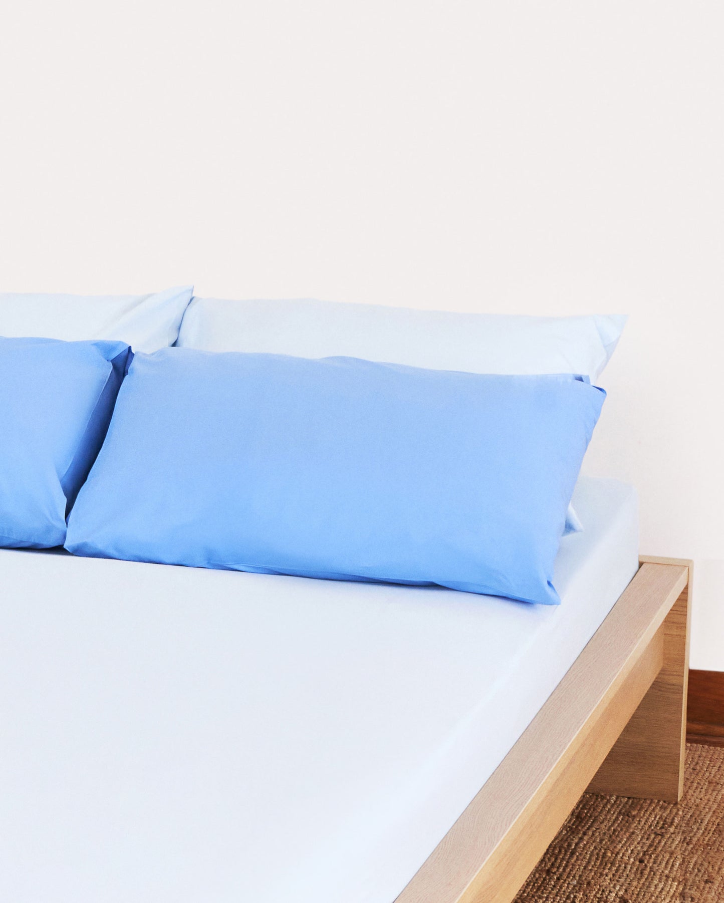 Classic Percale Pillowcase 2pcs - Blue