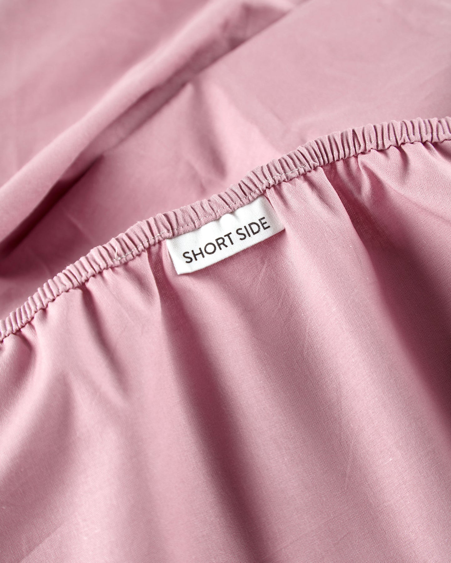 Classic Percale Fitted Sheet - Pink