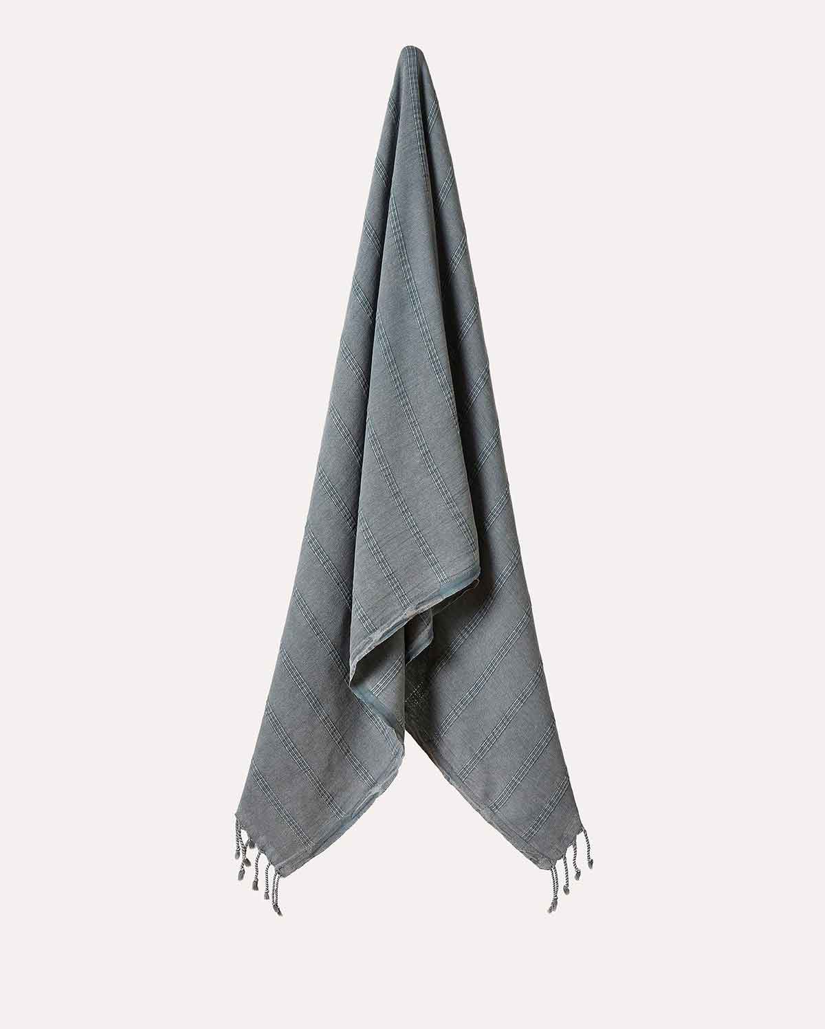 Cotton Peshtemal Towel Set of 2 pieces - Dark Grey