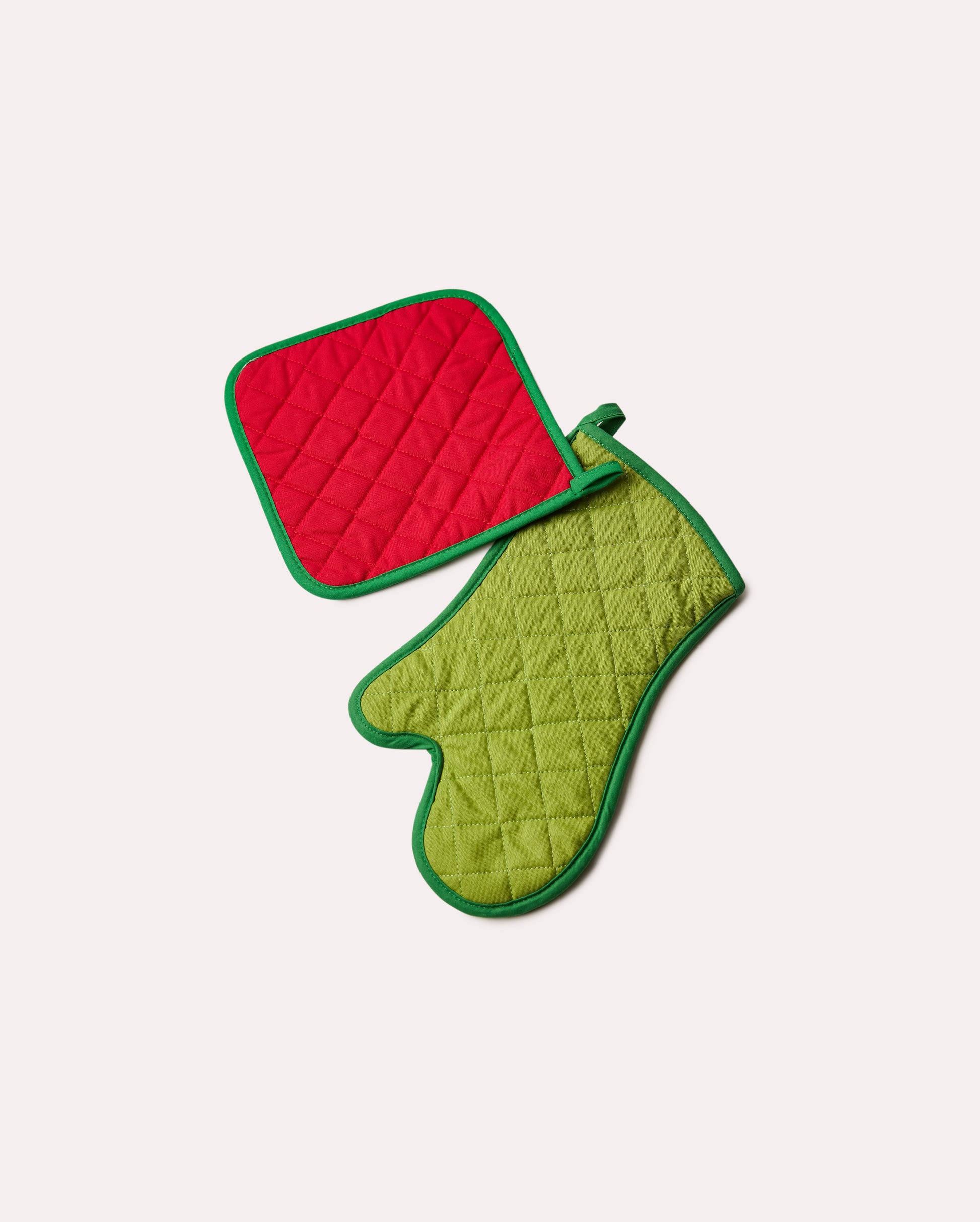 Christmas Tree Oven Mitt - White - Ocoza