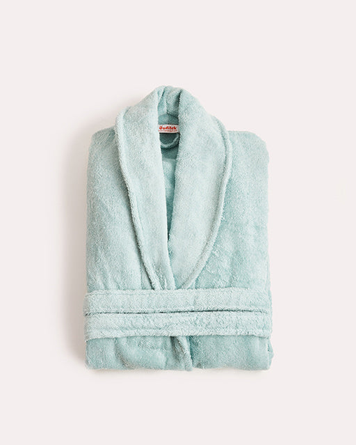 Spa Cotton Bathrobe - Green - Ocoza