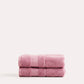 Spa Cotton Bathrobe Set 3 pcs - Lilac - Ocoza