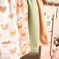 Pink Lama Muslin Baby Cloth - Pink - Ocoza