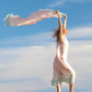 Lotus Cotton Peshtemal Towel - Pink & Mint