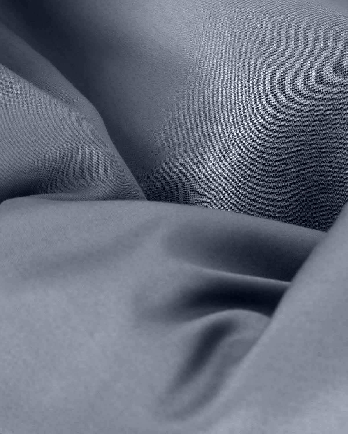 Lavish Sateen - Fitted Sheet Set - Dark Grey