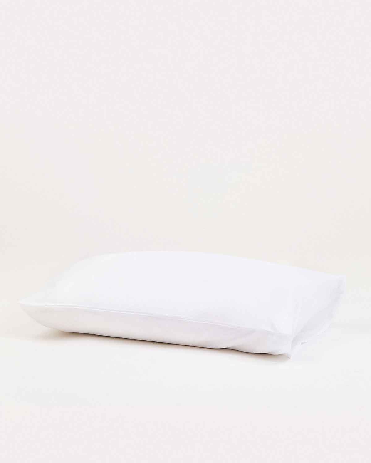 Lavish Sateen - Fitted Sheet Set - White