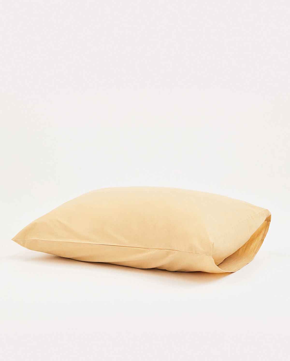 Classic Percale Pillowcase 2pcs - Creme Brule