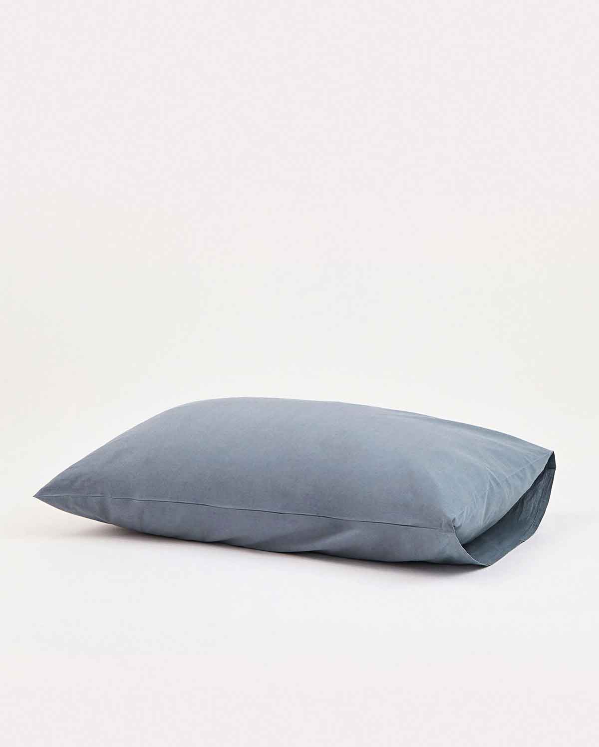 Classic Percale Pillowcase 2pcs - Dark Grey