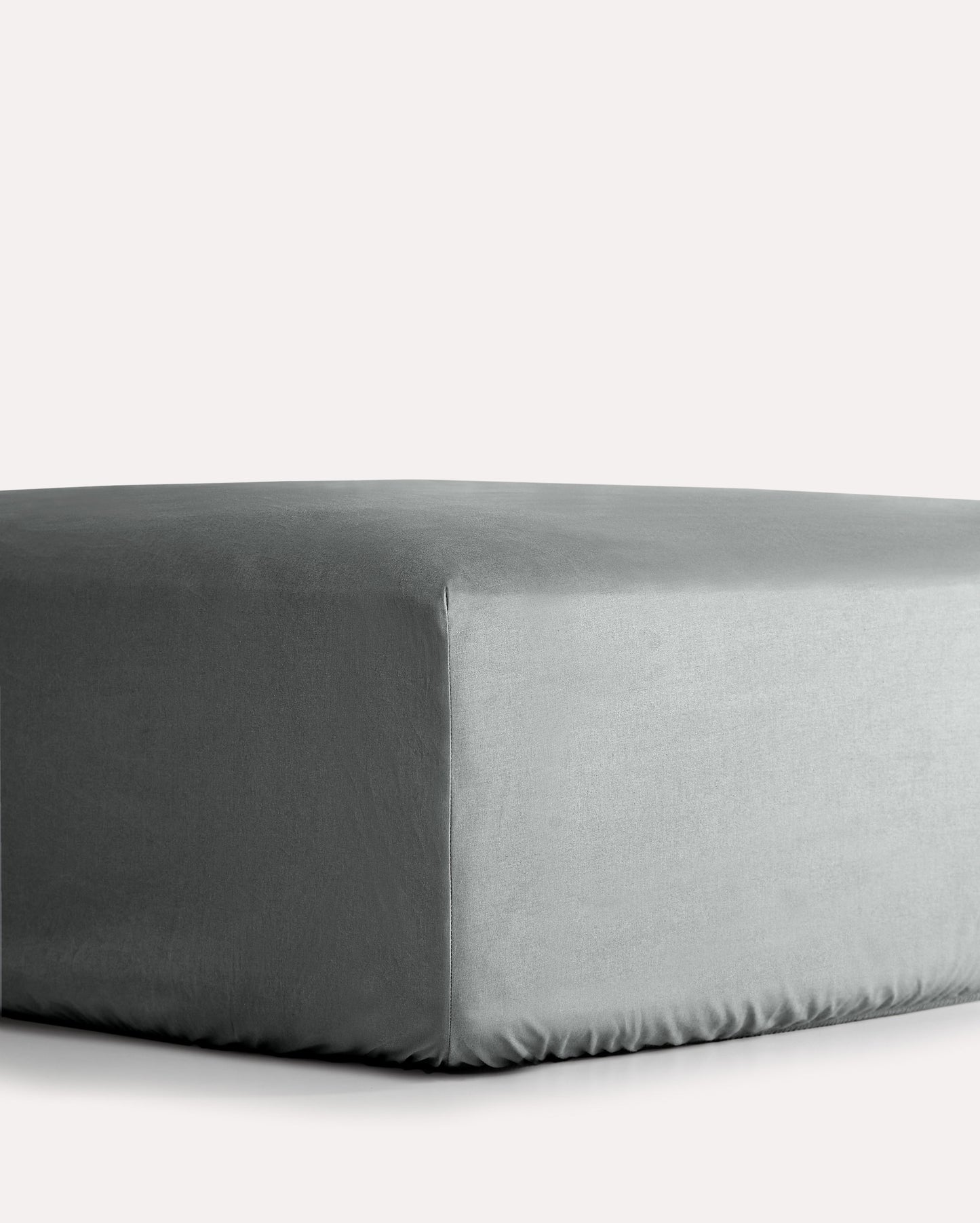 Lavish Sateen Fitted Sheet - Dove Grey