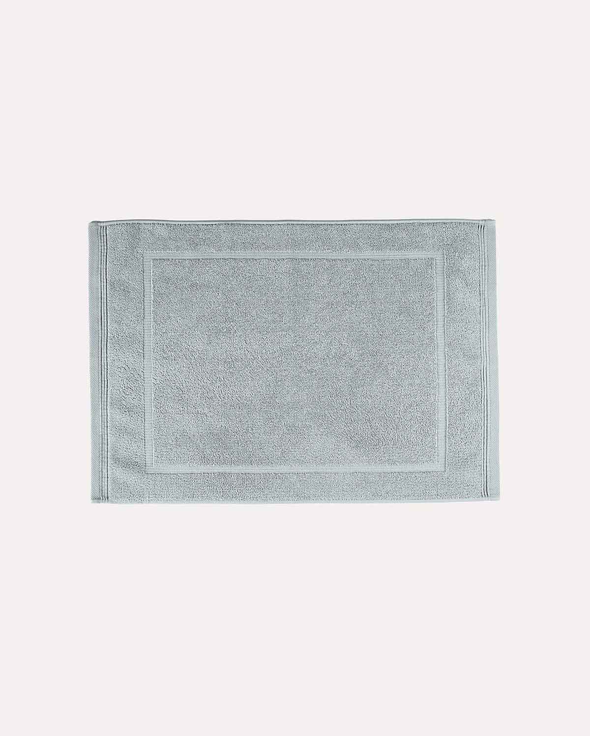 Cotton Bath Mat - Light Blue - Ocoza