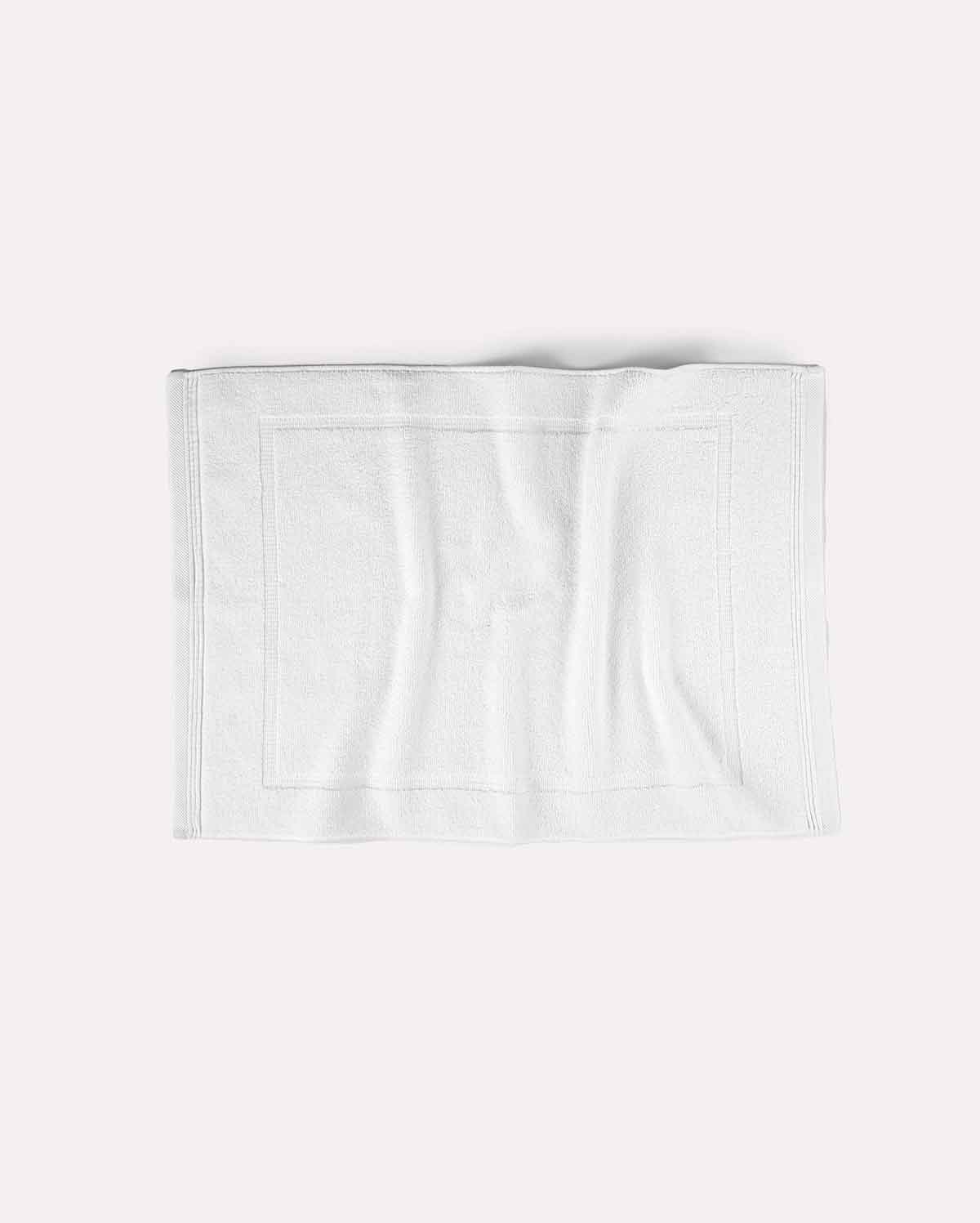 Cotton Bath Mat - White