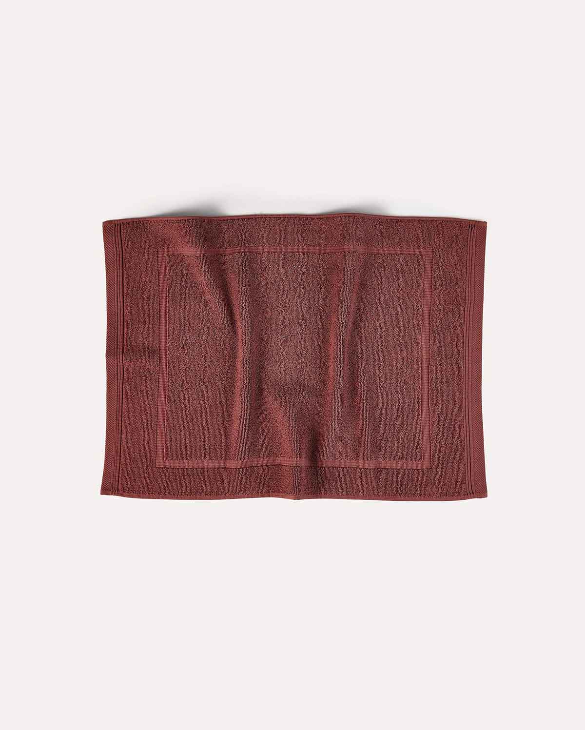 Cotton Bath Mat - Dusty Rose