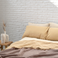 Cocoon Muslin Cotton Blanket- Bison & Oak Buff