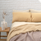 Cocoon Muslin Cotton Blanket- Bison & Oak Buff