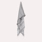Recycled Cotton Peshtemal Towel - Grey