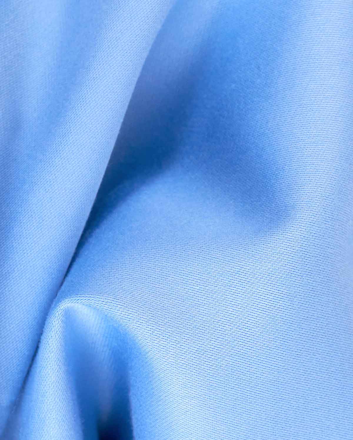 Reversible Percale Bedding Set - Blue & Baby Blue