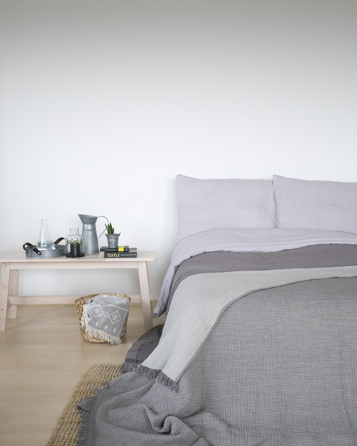 Cocoon Muslin Cotton Blanket- Grey