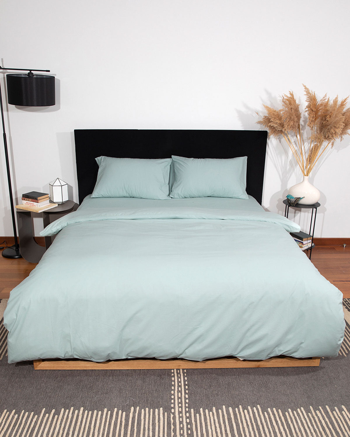 Classic Percale Duvet Cover - Mint