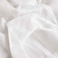 Sateen Stripe - Core Bedding Set - White