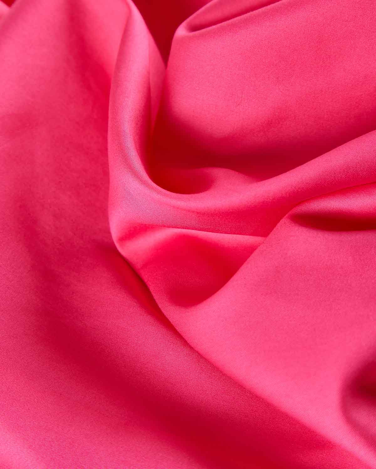 Classic Percale Fitted Sheet - Fuchsia