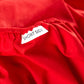 Reversible Percale Bedding Set - Fuchsia & Red