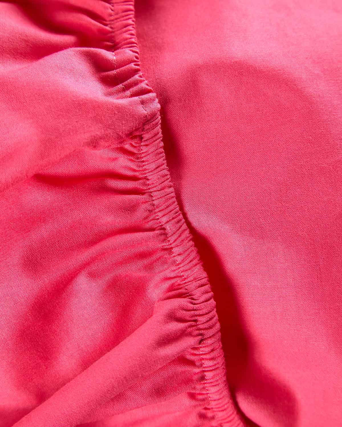 Lavish Sateen Fitted Sheet - Fuchsia