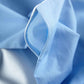Reversible Percale Duvet Cover - Blue & Baby Blue