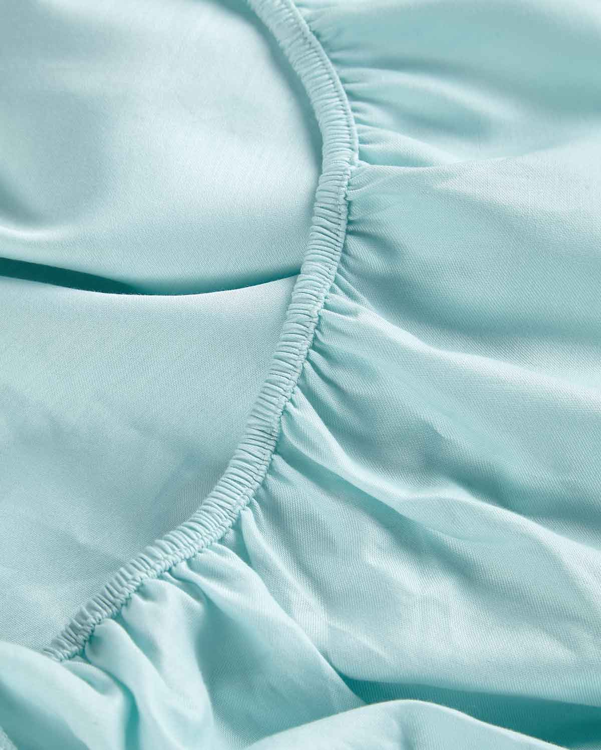 Lavish Sateen - Core Bedding Set - Mint