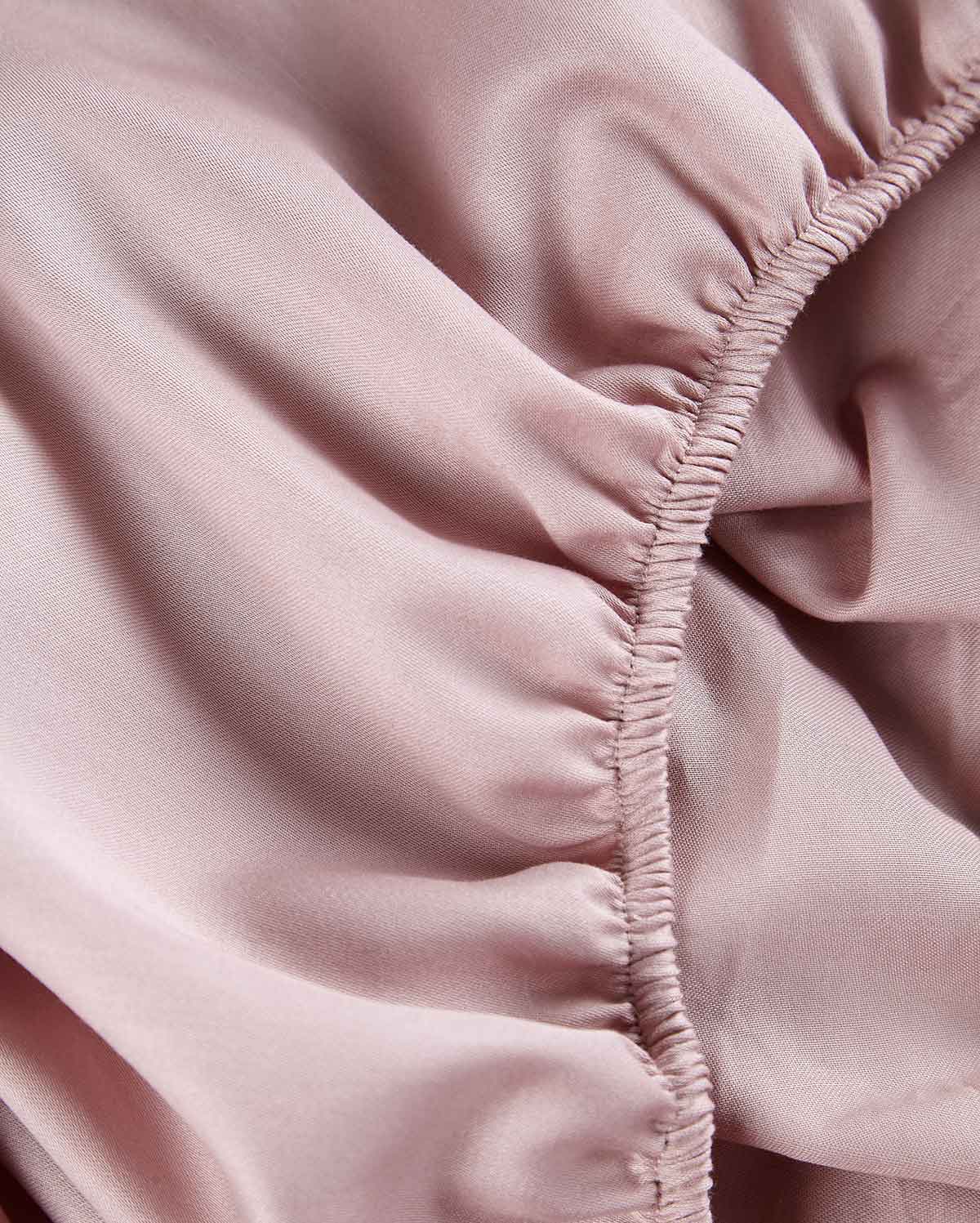 Lavish Sateen - Core Bedding Set - Nude Pink