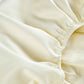 Lavish Sateen Fitted Sheet - Cream