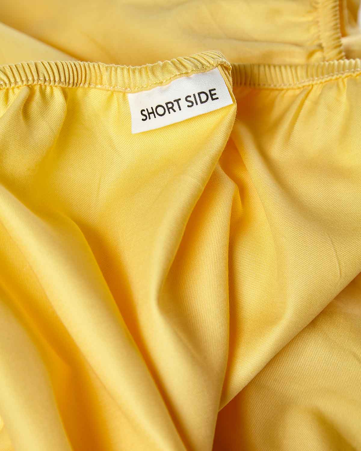 Lavish Sateen - Fitted Sheet Set - Yellow