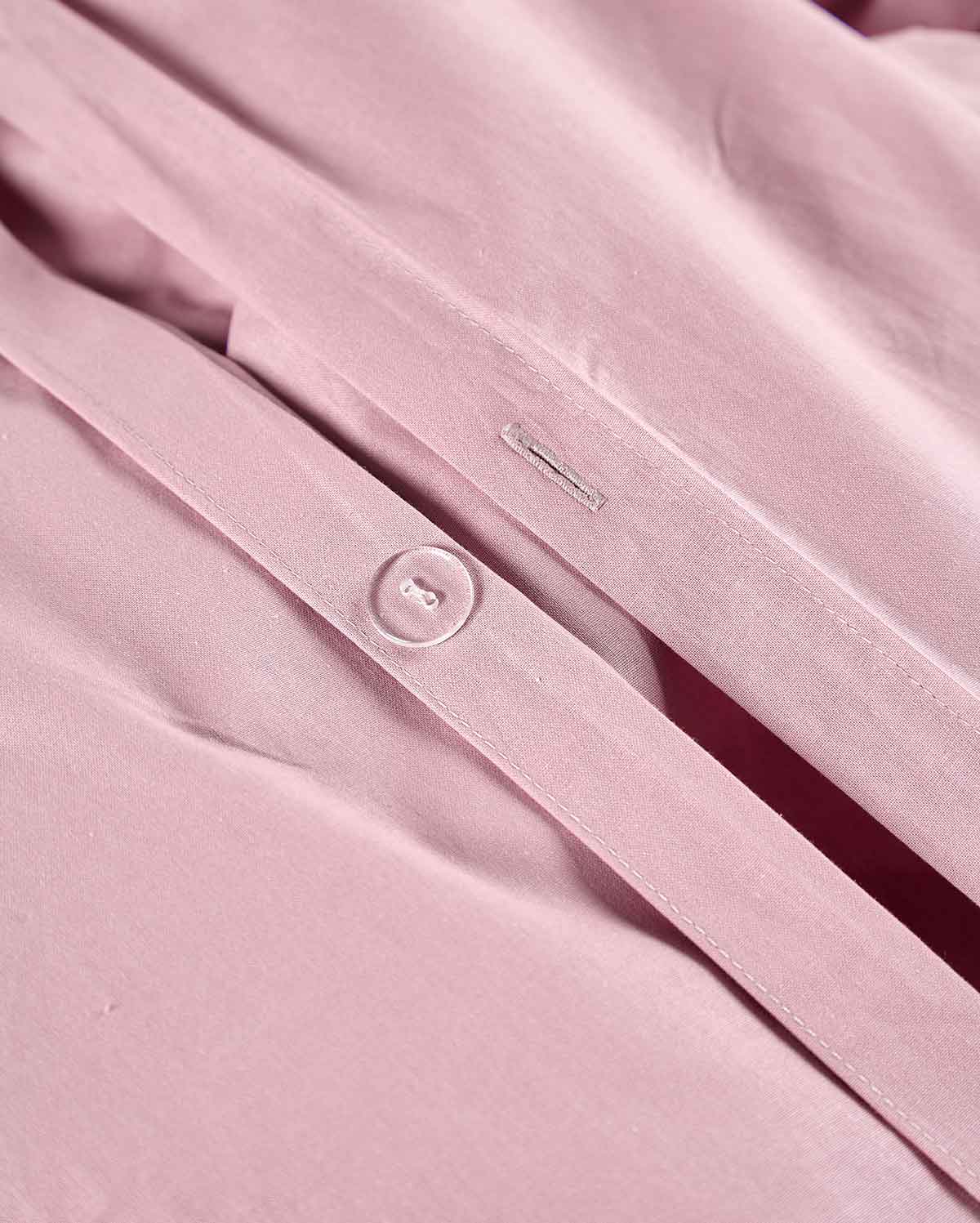 Classic Percale - Duvet Cover Set - Pink